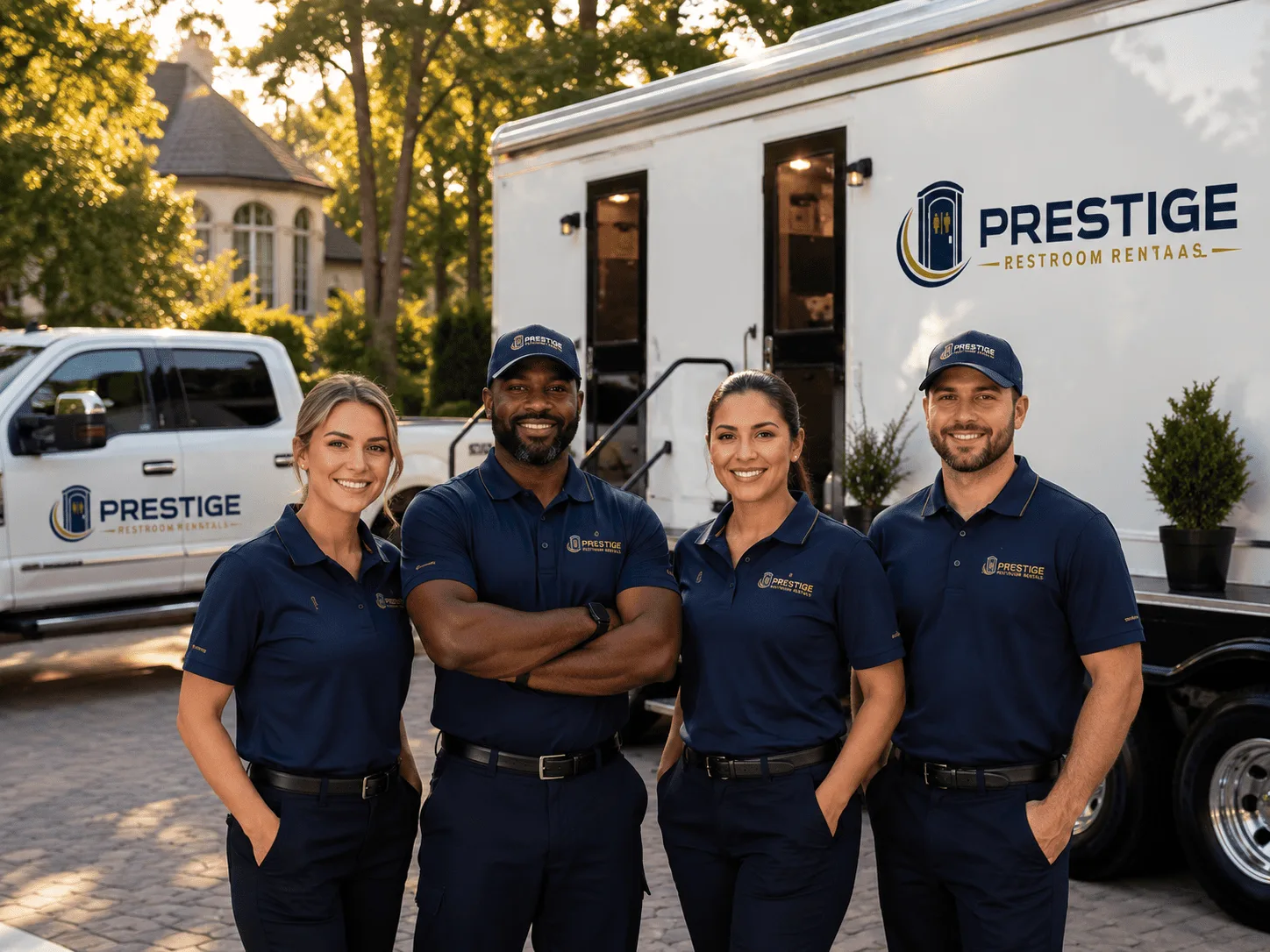 Trusted Luxury Portable Restrooms company in Lee, ME